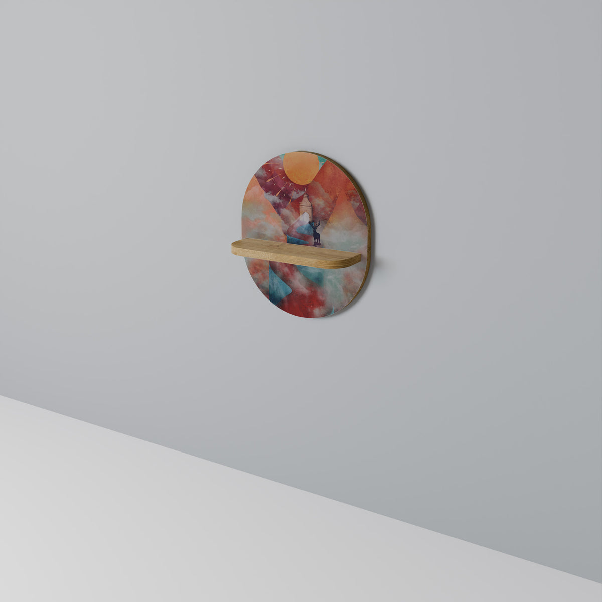 THE DEER MOUNTAIN Art Shelf