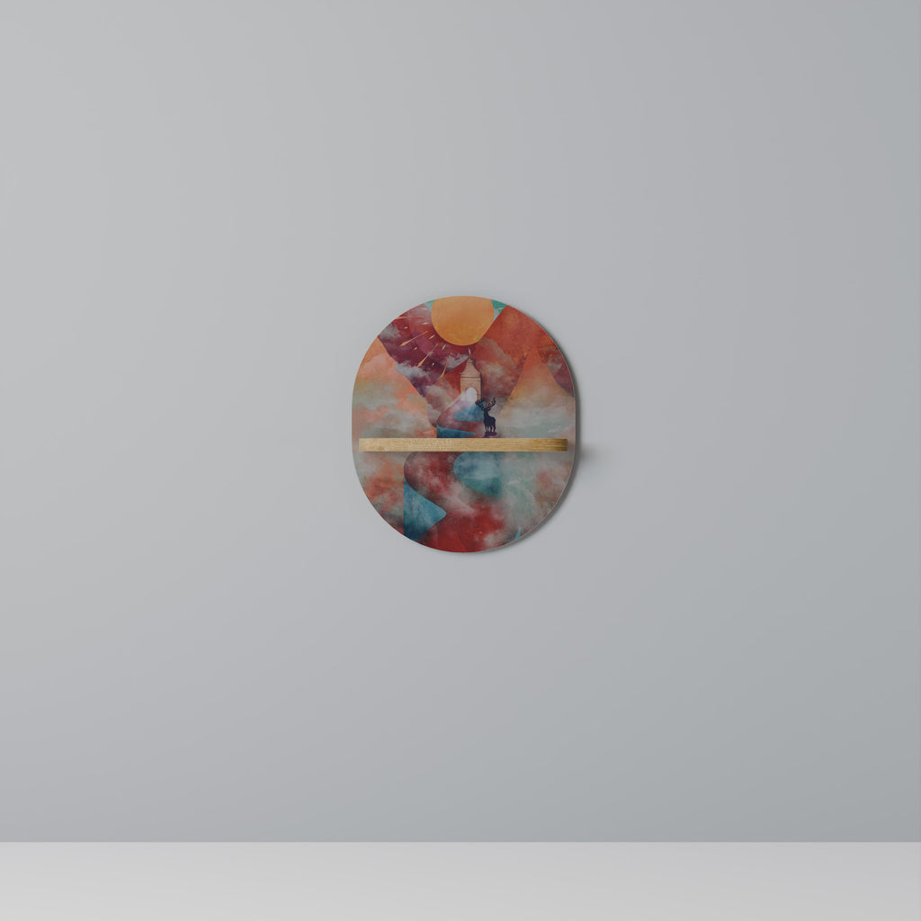 THE DEER MOUNTAIN Decorative Art Shelf