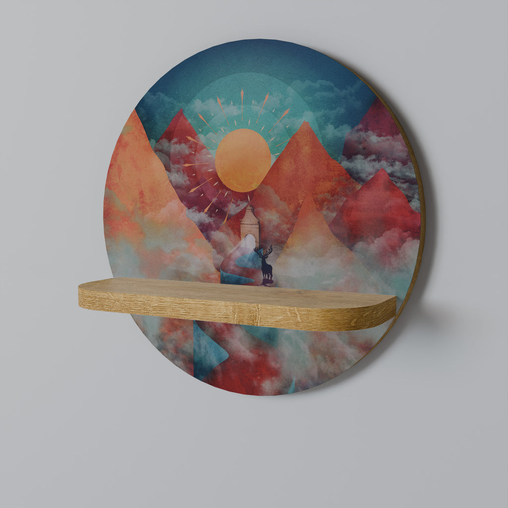 THE DEER MOUNTAIN Decorative Art Shelf