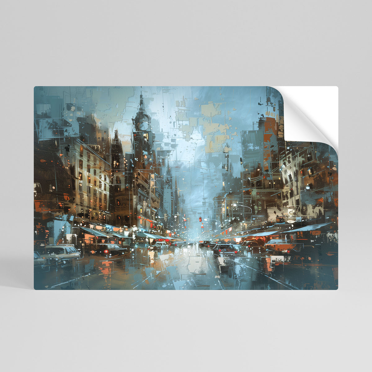 URBAN FEVER Poster Orizzontale Adesivo