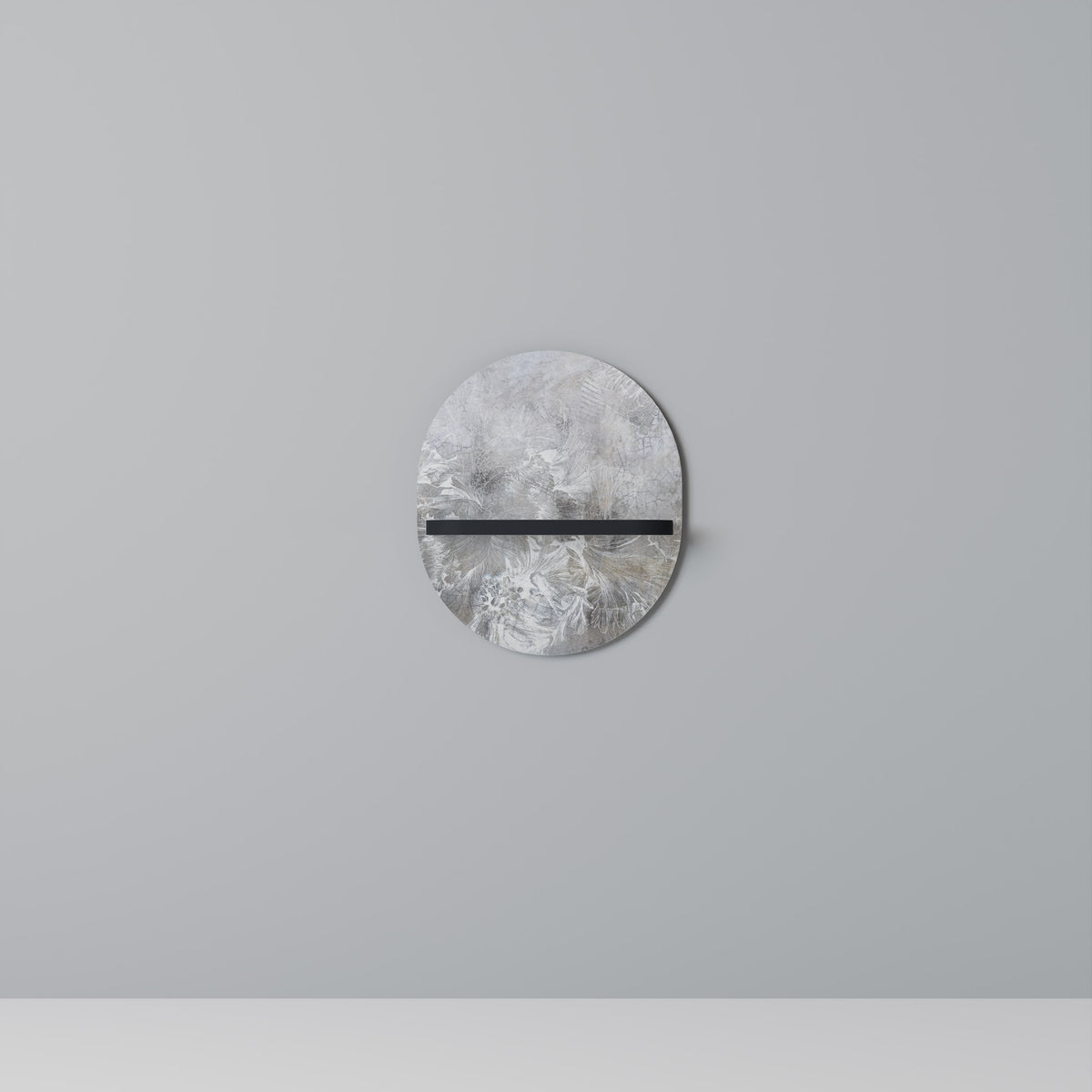 WHITE WHISPER Art Shelf