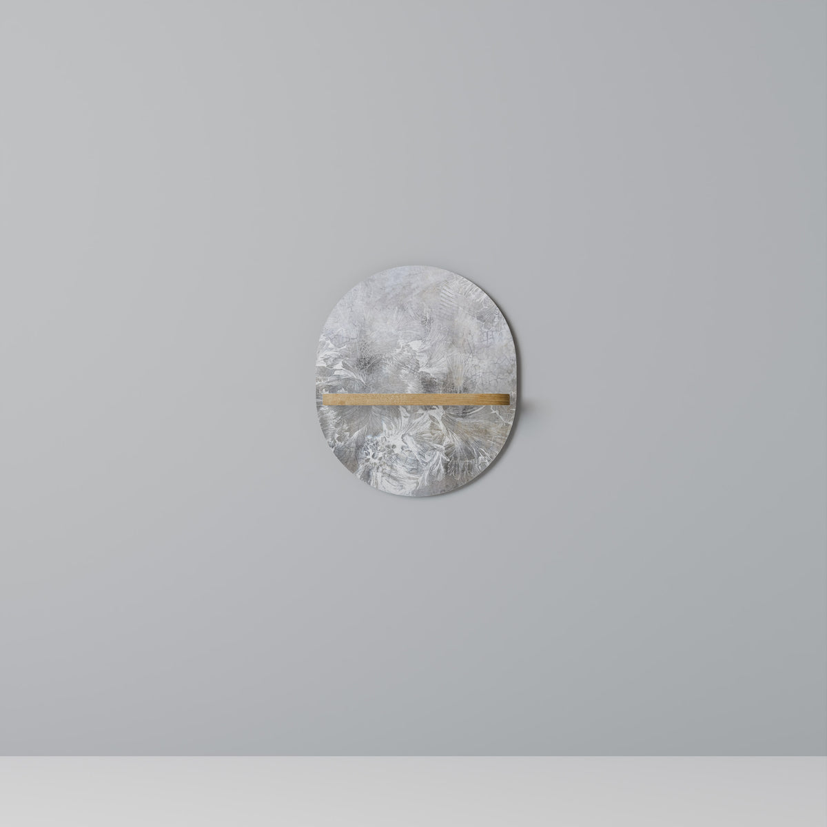 WHITE WHISPER Art Shelf