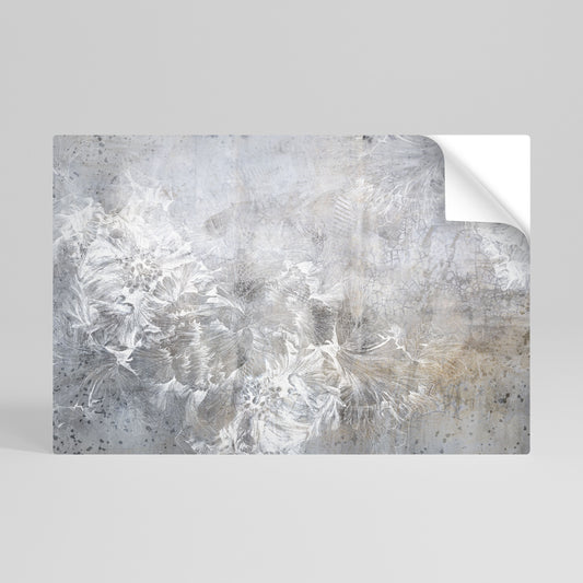 WHITE WHISPER Póster Autocolante Horizontal