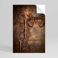 MECHANICAL BUTTERFLY Peel and Stick Vertical Poster