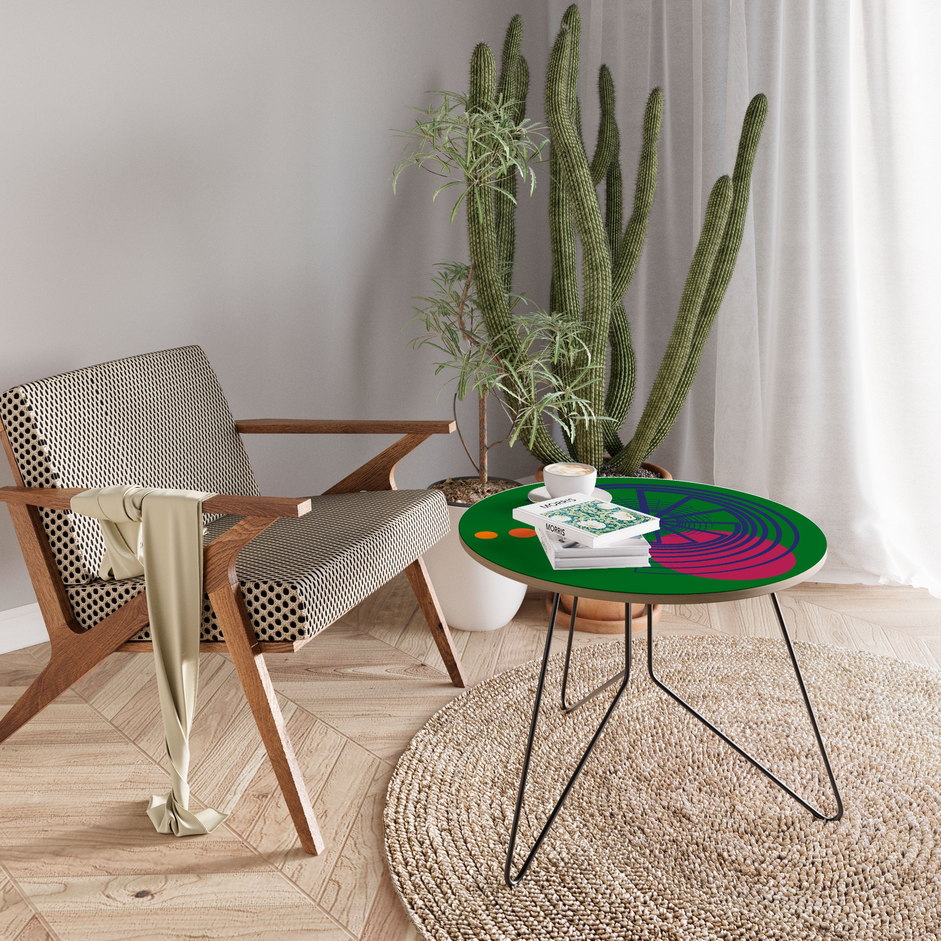 VIVID COLORWHEEL Couchtisch