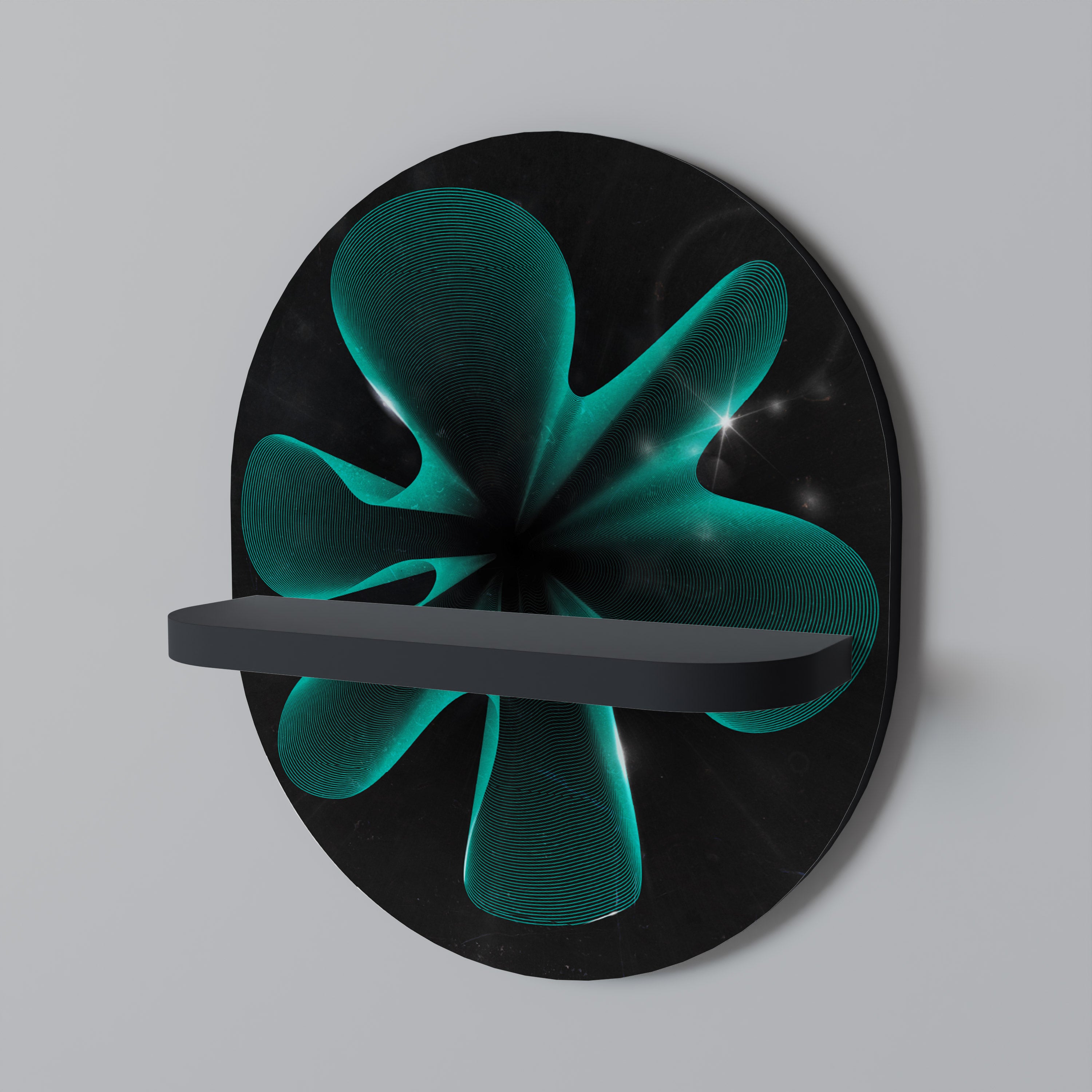 ELECTRIC ILLUSION Decorative Art Shelf