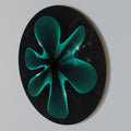 ELECTRIC ILLUSION Round Wall Art
