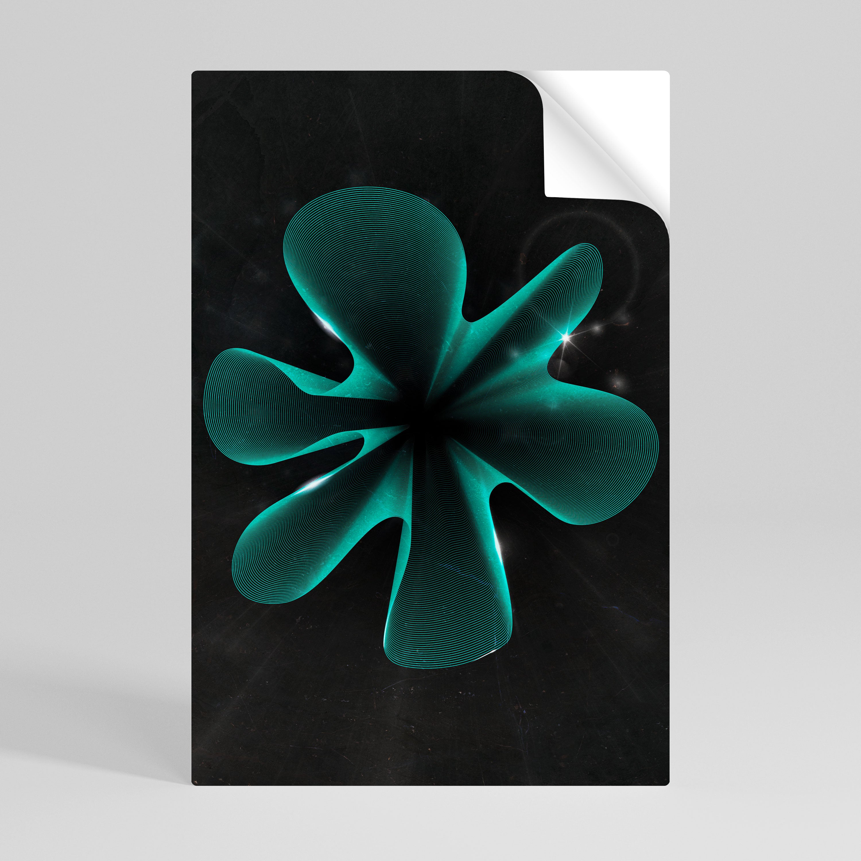 ELECTRIC ILLUSION Självhäftande Vertikal Poster