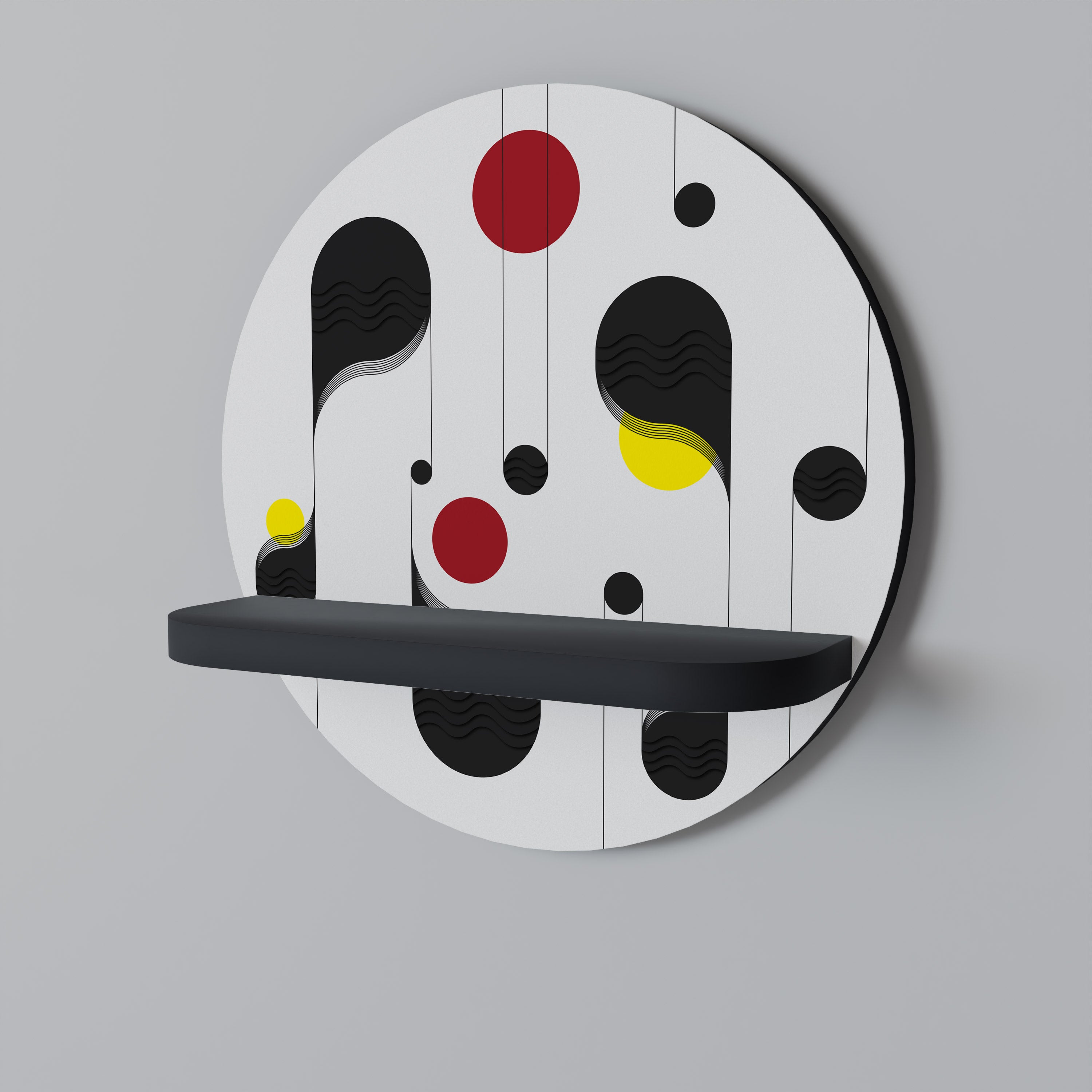 DOT-TO-DOT LULLABY Decorative Art Shelf