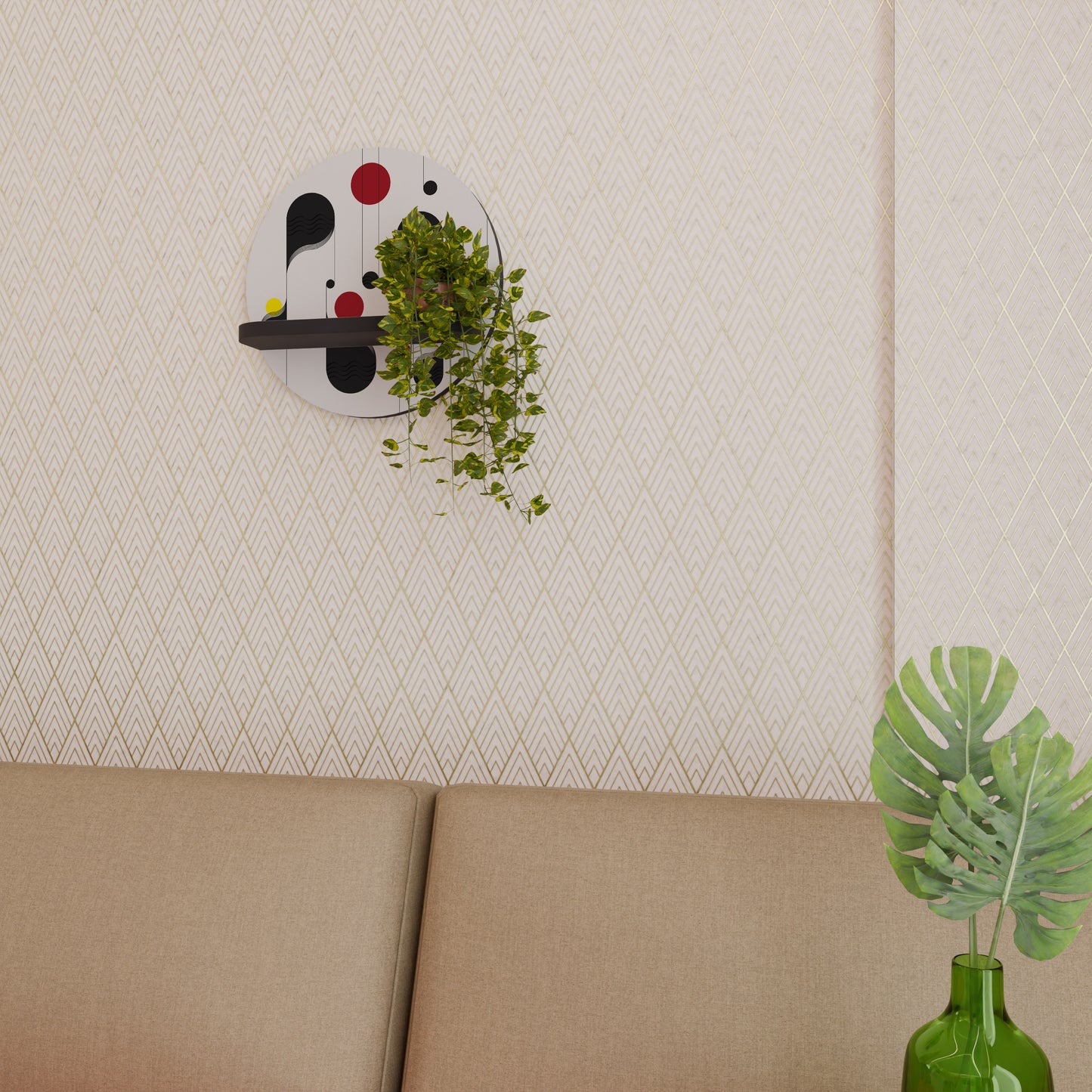 DOT-TO-DOT LULLABY Art Shelf