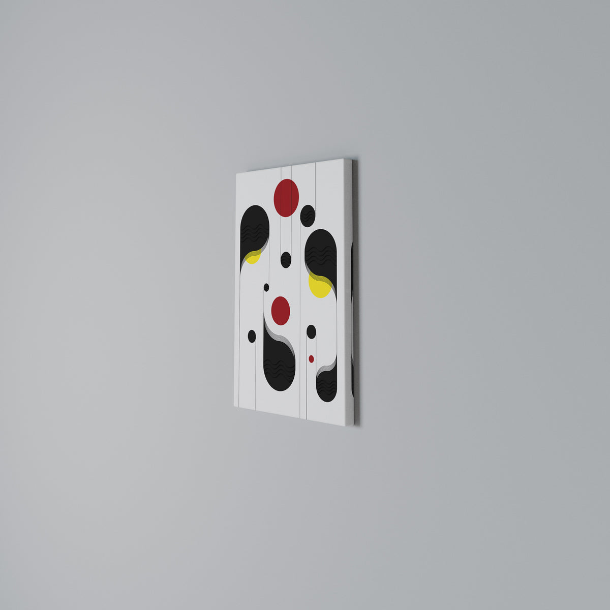 DOT-TO-DOT LULLABY Stampa su tela verticale