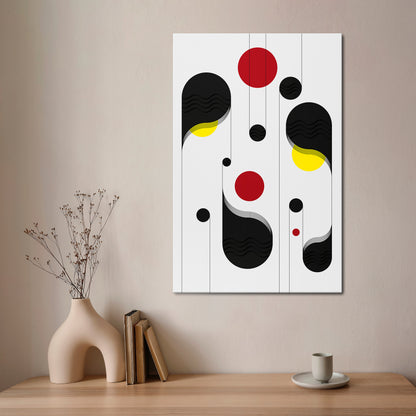DOT-TO-DOT LULLABY Stampa su tela verticale