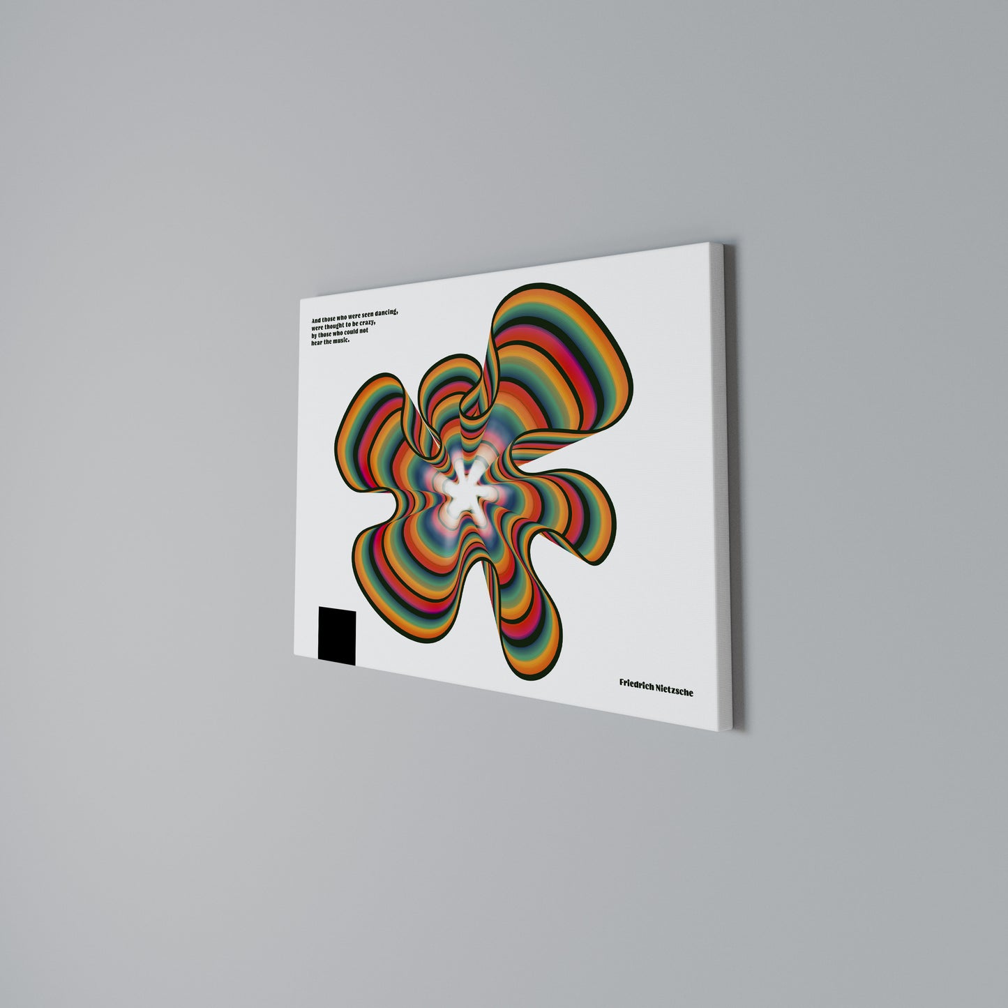 NOSTALGIC ECHOES [ENG] Horizontal Canvas Print