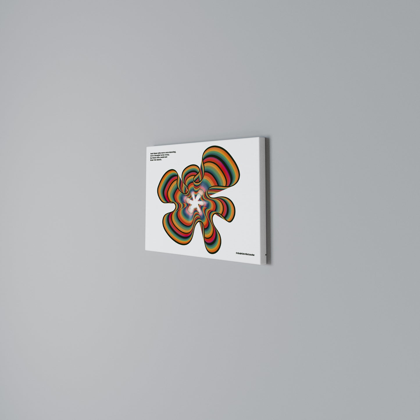 NOSTALGIC ECHOES [ENG] Horizontal Canvas Print