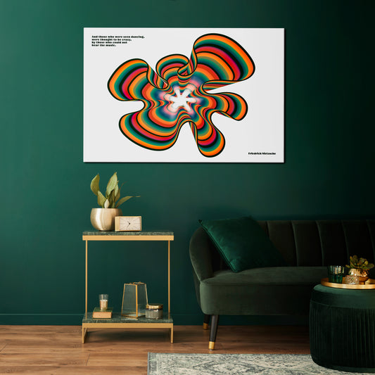 NOSTALGIC ECHOES [ENG] Horizontal Canvas Print