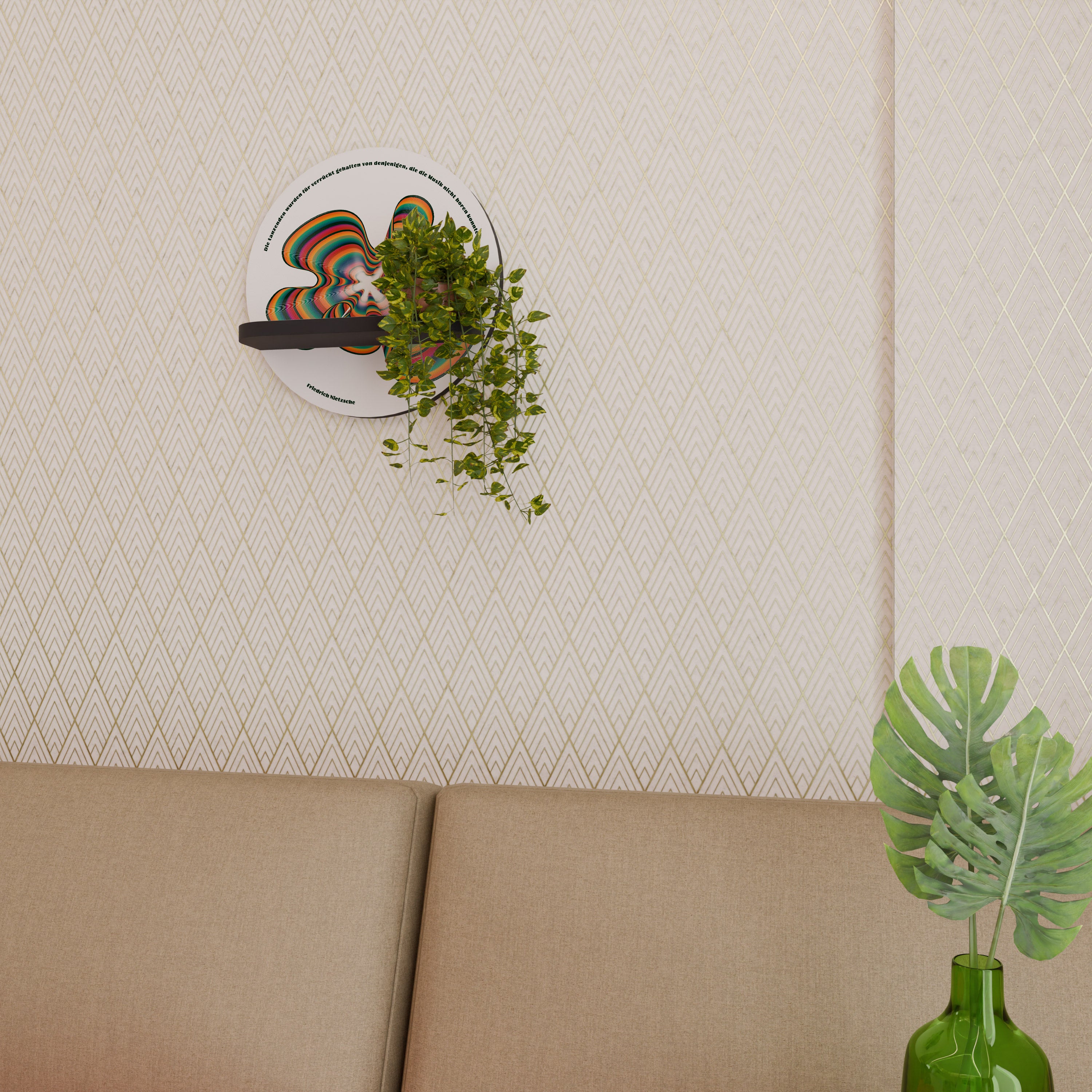 NOSTALGIC ECHOES [DE] Decorative Art Shelf