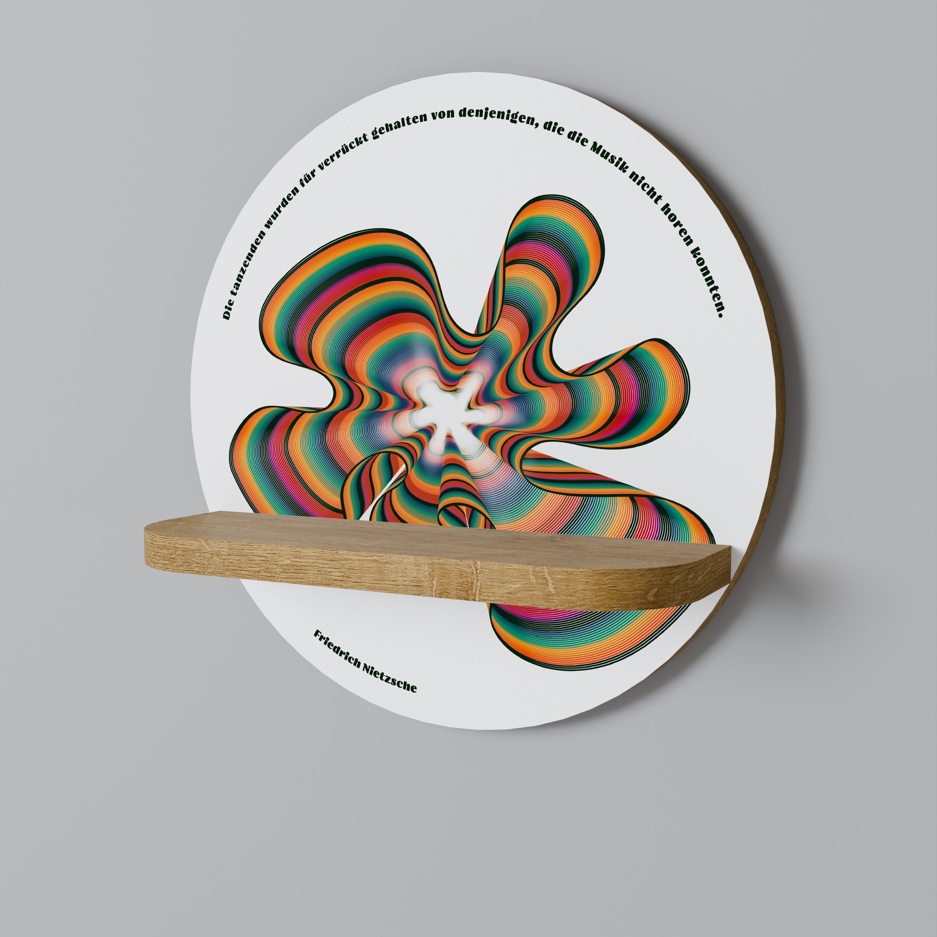 NOSTALGIC ECHOES [DE] Decorative Art Shelf