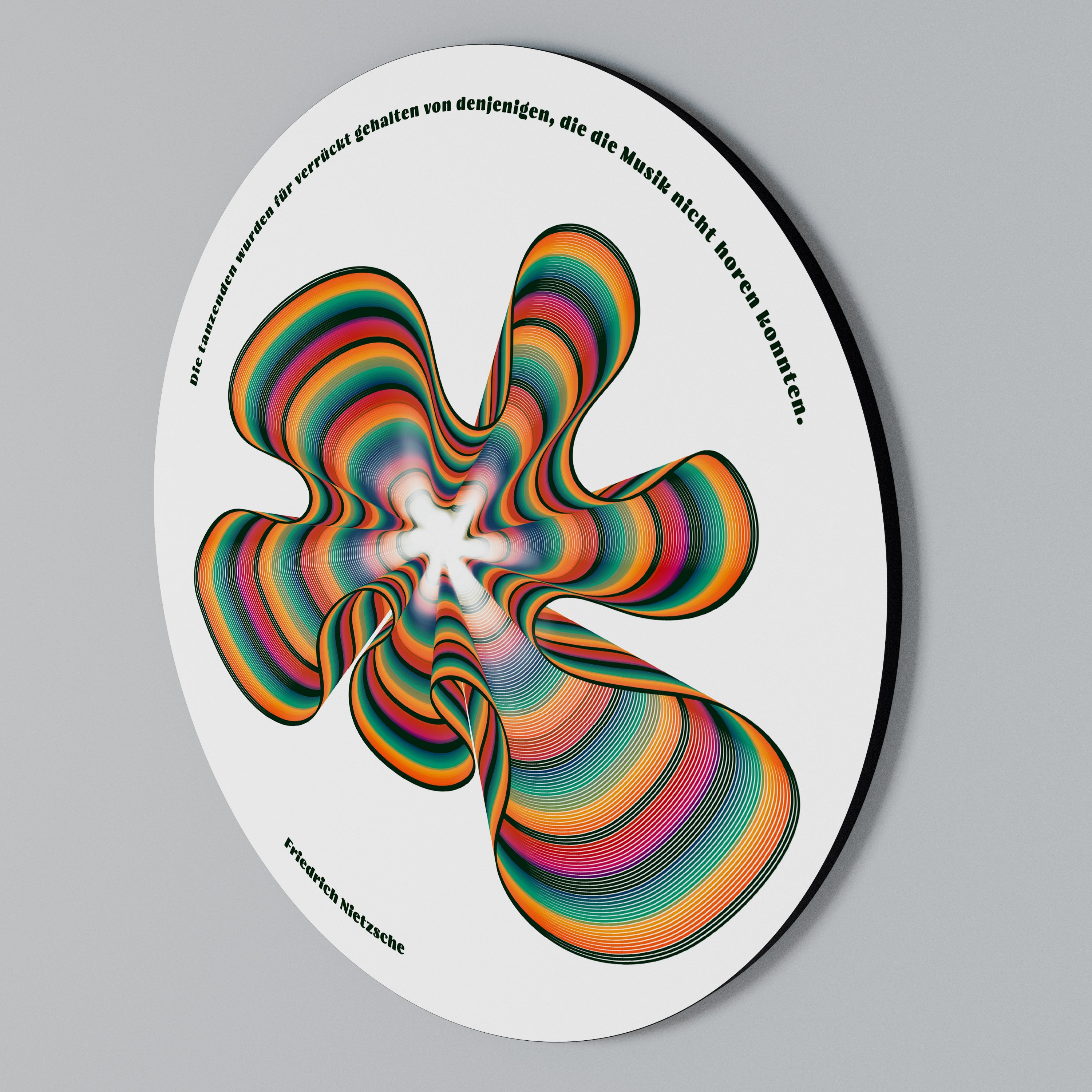 NOSTALGIC ECHOES [DE] Rundes Wandbild