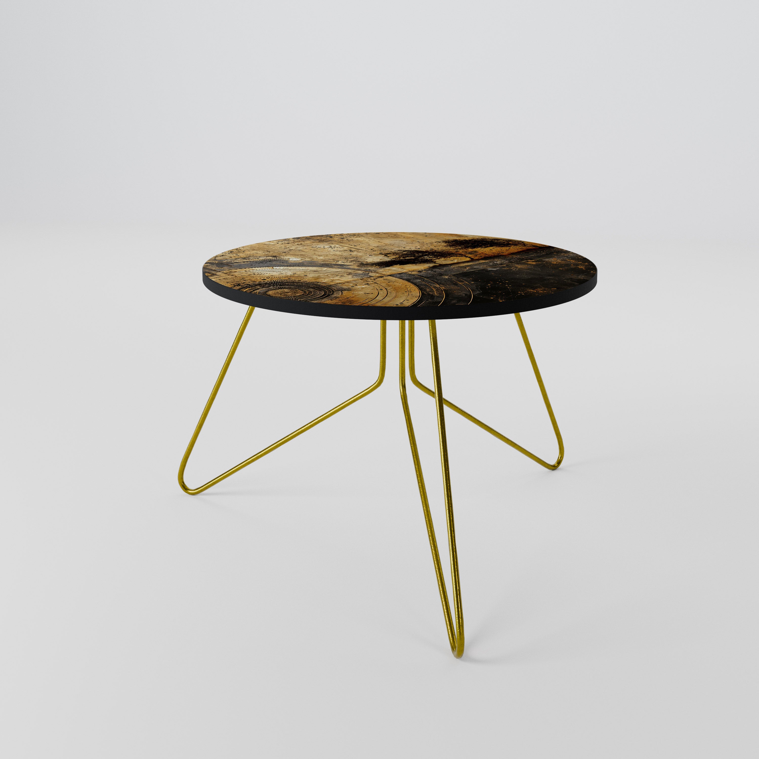 COPPERY EARTHQUAKE Coffee Table