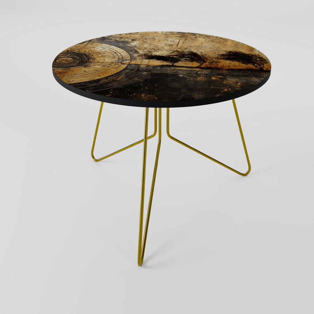 COPPERY EARTHQUAKE Coffee Table
