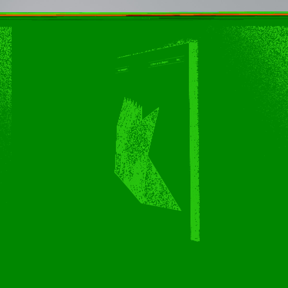 HOT POLYGON Cuadro en lienzo vertical