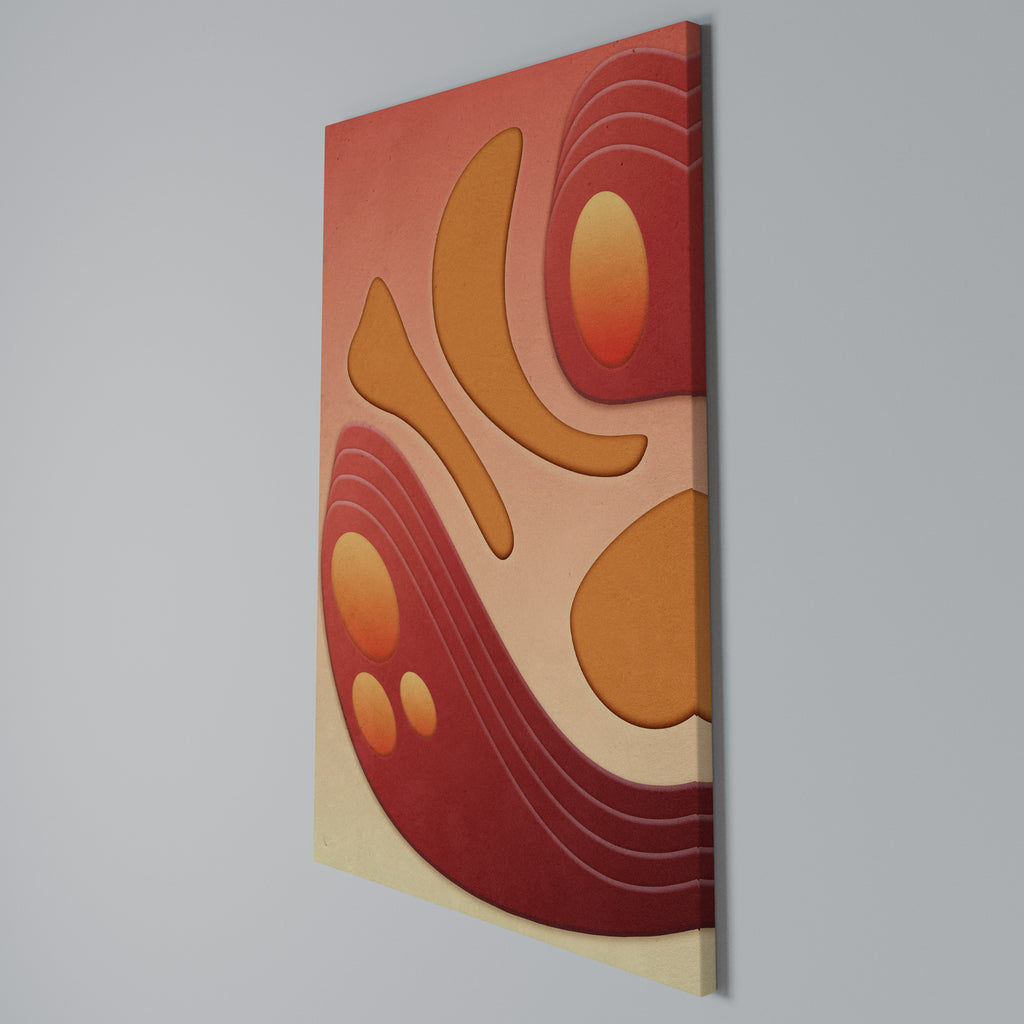 IMMERSION STRUCTURE Vertical Canvas Print