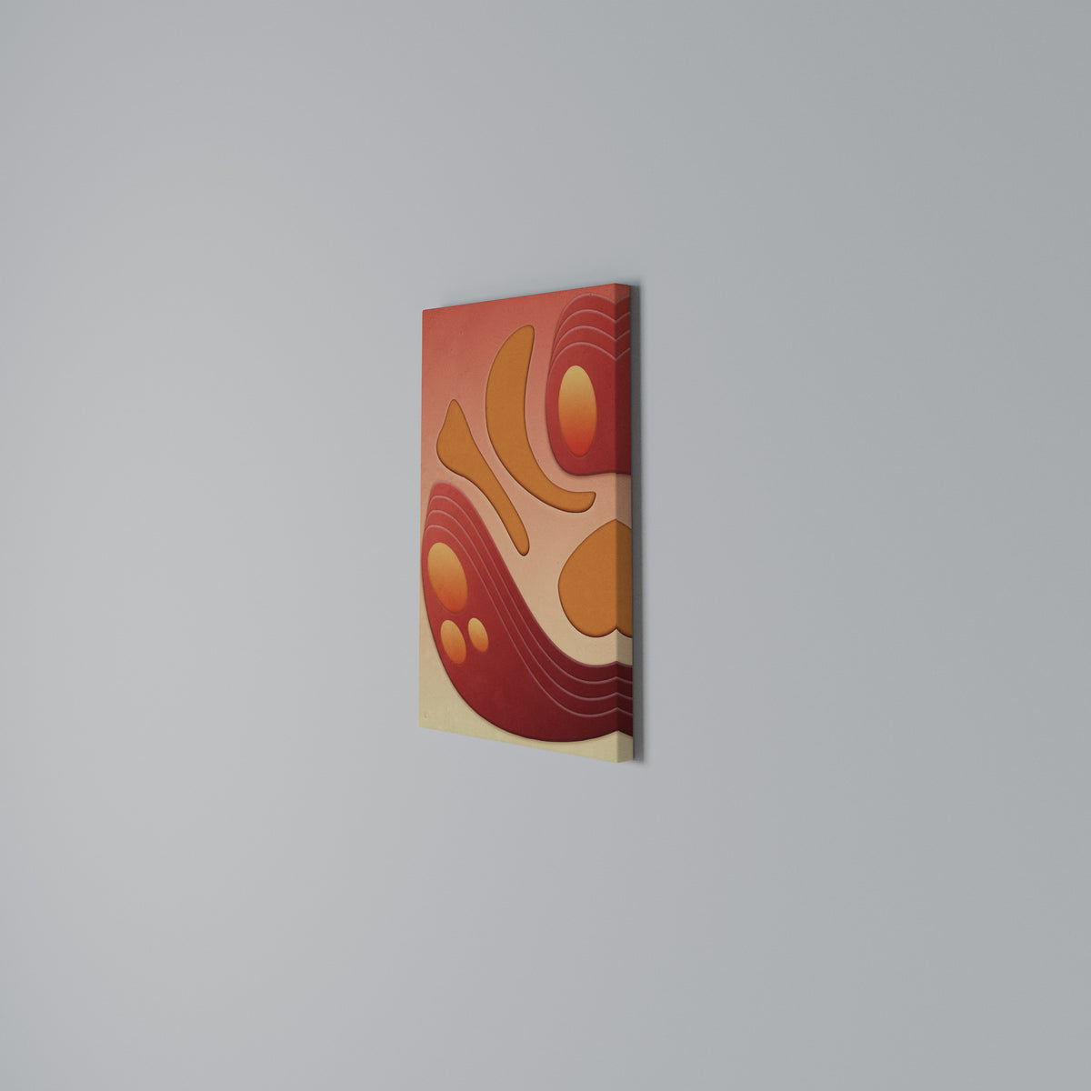 IMMERSION STRUCTURE Vertical Canvas Print