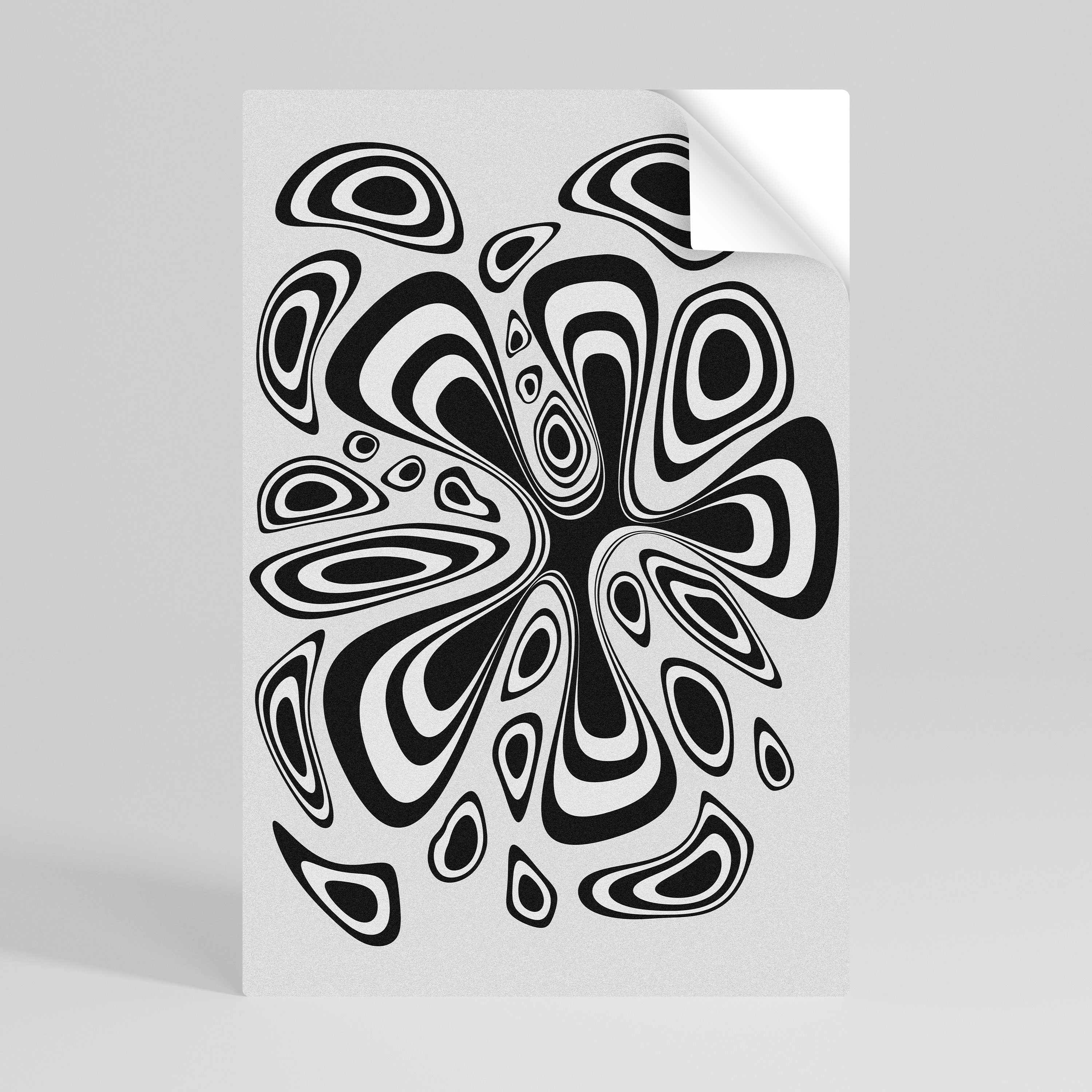 HIPNOTIZING BLOT Självhäftande Vertikal Poster