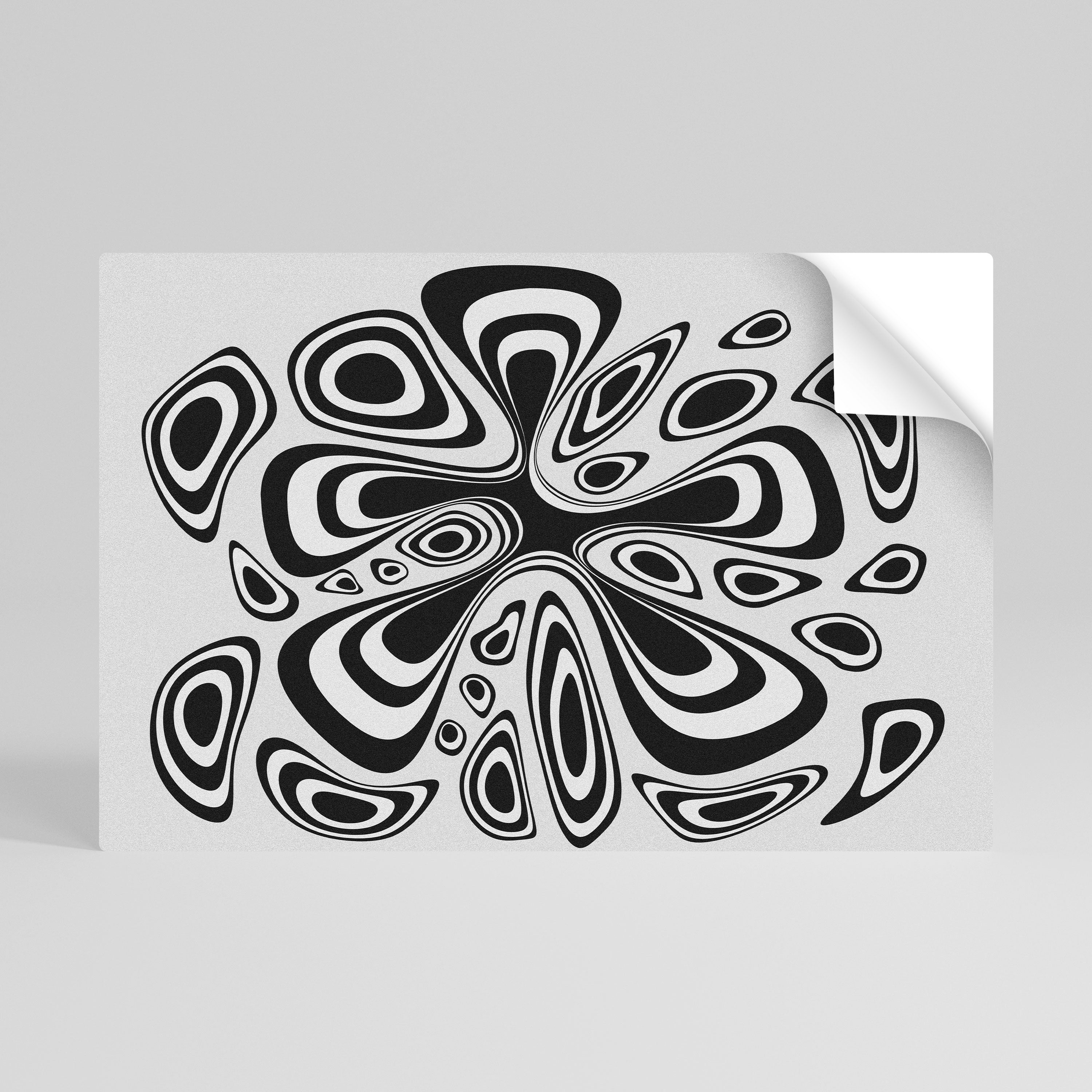 HIPNOTIZING BLOT Póster adhesivo horizontal