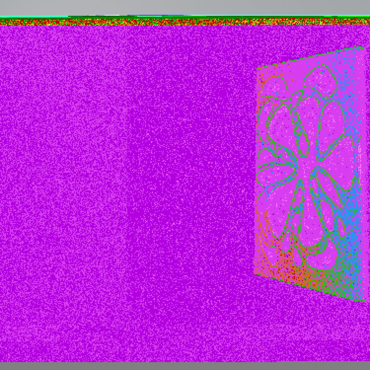 ILLUSIONARY SPLASH Stampa su tela verticale