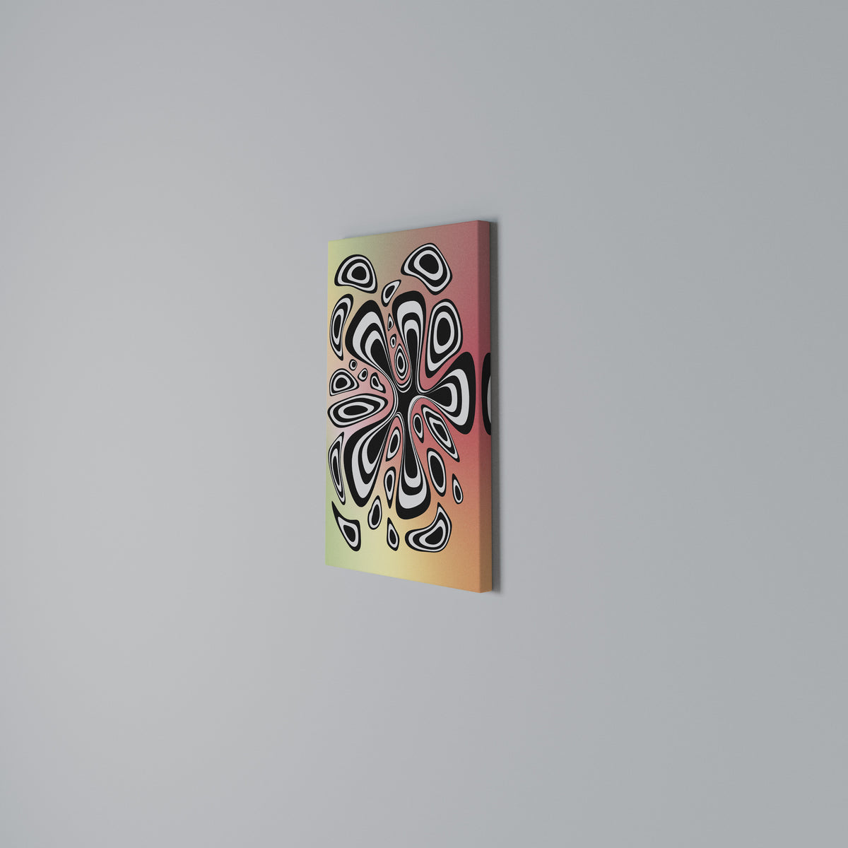 ILLUSIONARY SPLASH Stampa su tela verticale