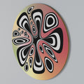 ILLUSIONARY SPLASH Round Wall Art