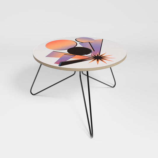 ANGULAR ARTISTRY Small Coffee Table