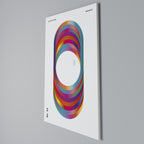 ELIPTICAL GRADIENTS Vertical Canvas Print