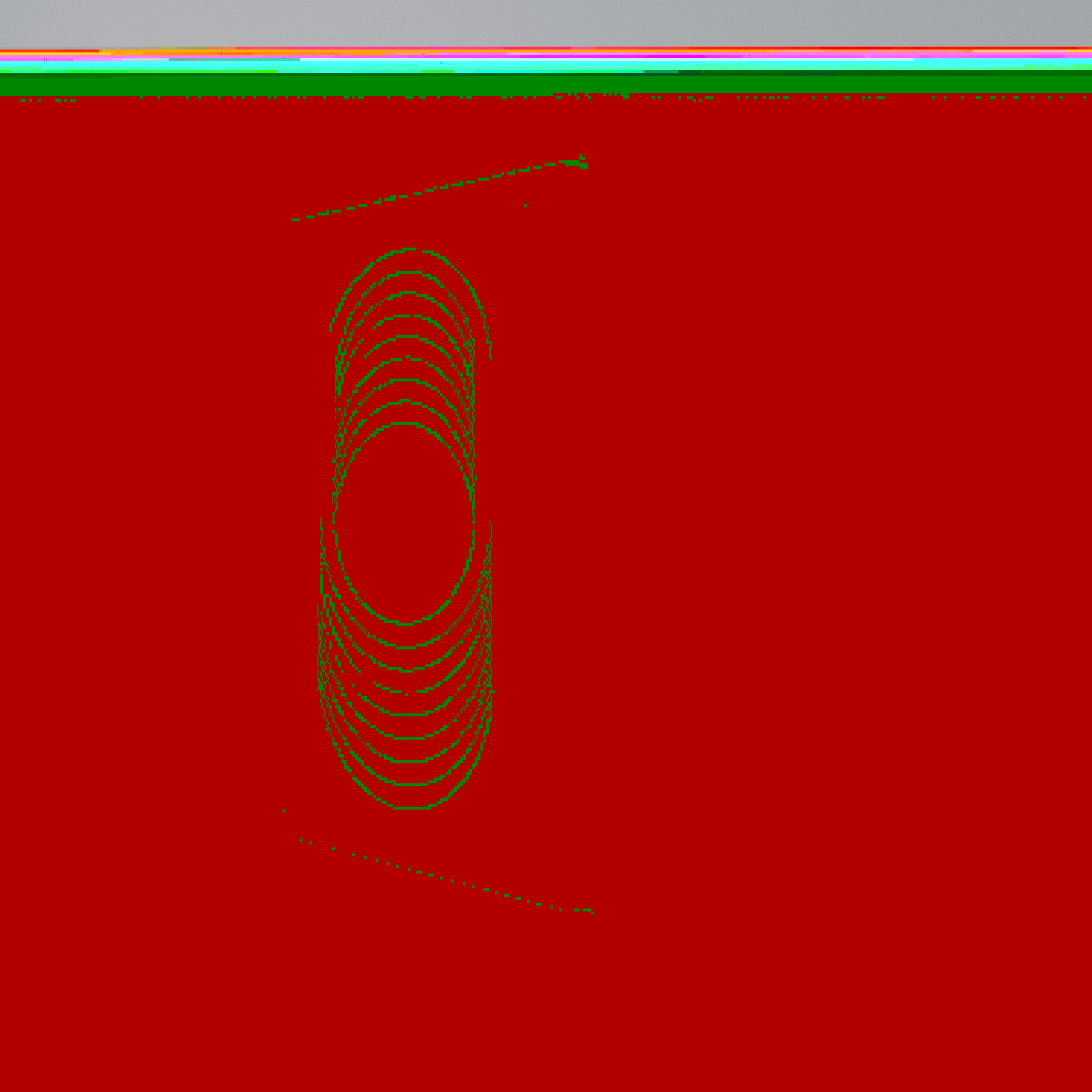 ELIPTICAL GRADIENTS Cuadro en lienzo vertical