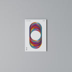 ELIPTICAL GRADIENTS Vertical Canvas Print