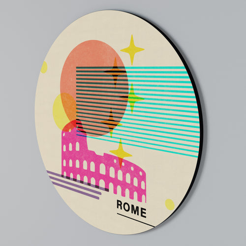 ROMAN SPARKLE Kulatá nástěnná dekorace