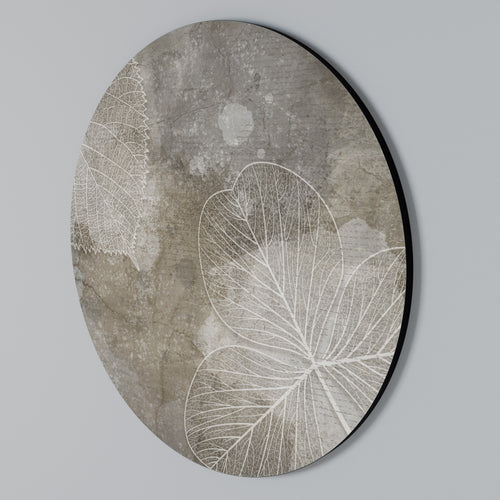 FAIR NERVATION Στρογγυλός πίνακας ζωγραφικής