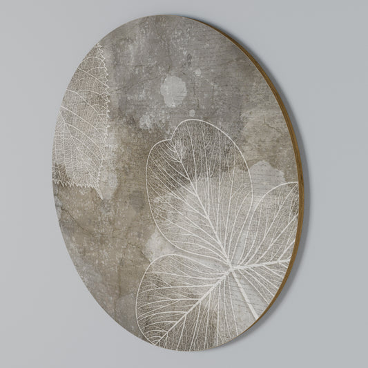 FAIR NERVATION Round Wall Art