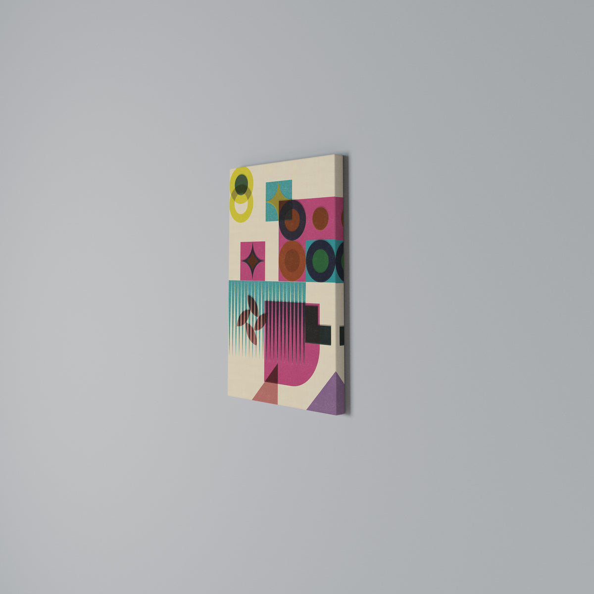 FORM VARIETY Vertical Canvas Print