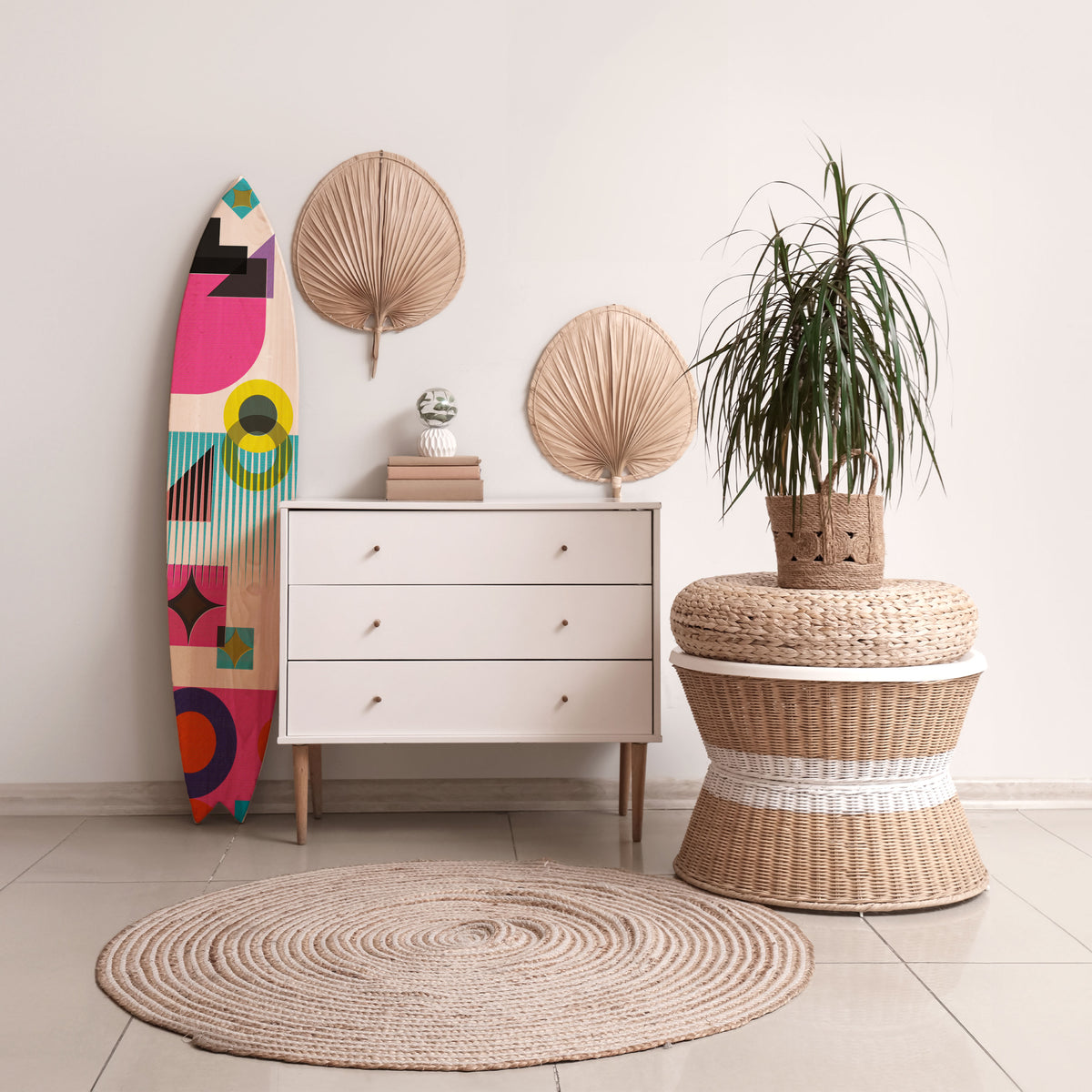 FORM VARIETY Surfboard Decorative Panel