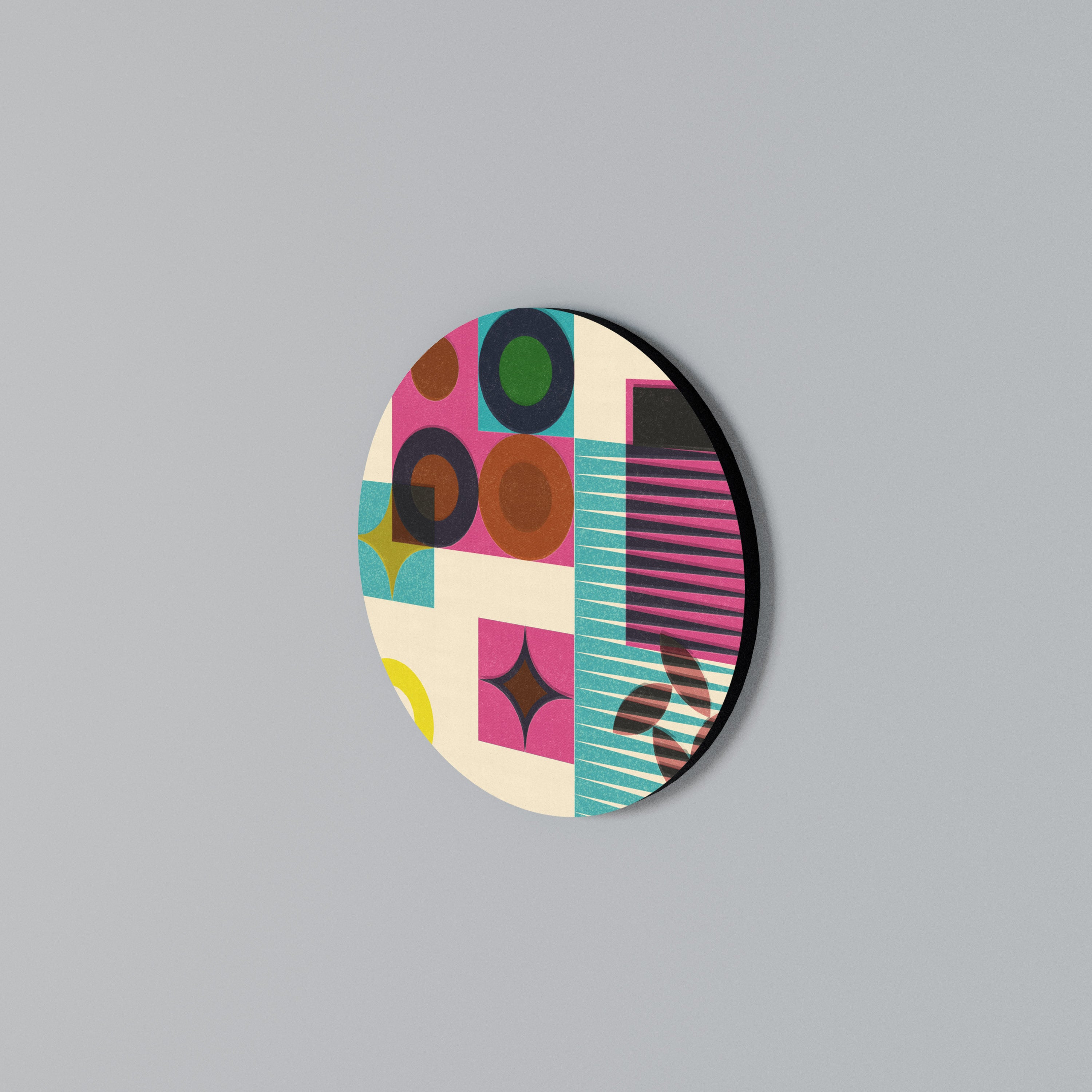 FORM VARIETY Rundes Wandbild