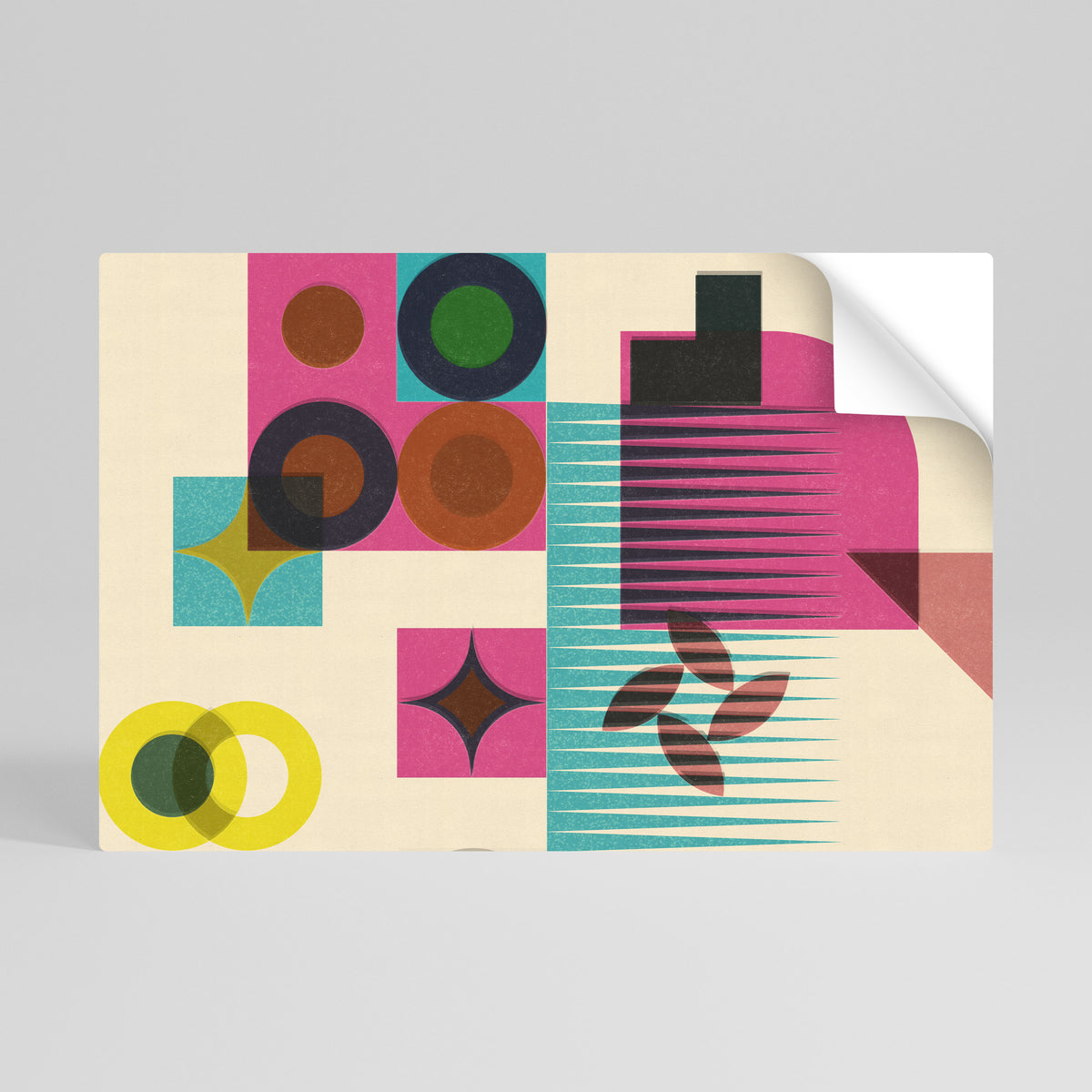 FORM VARIETY Peel and Stick Horizontal Poster