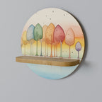 COLORFUL OASIS Decorative Art Shelf