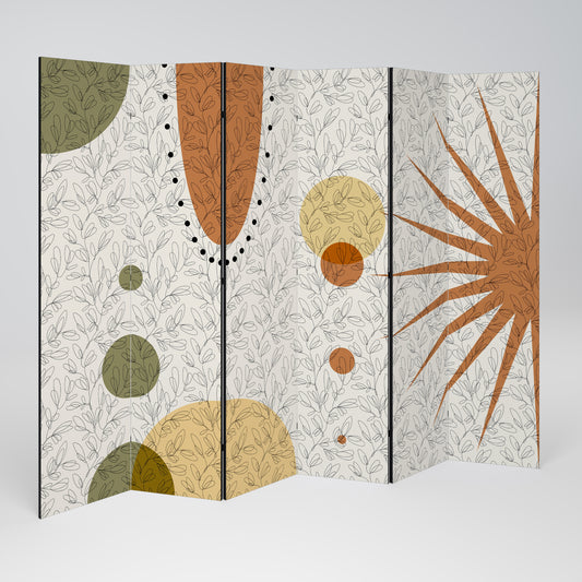 RAYS AND ROUNDELS Rumsavdelare 6 paneler