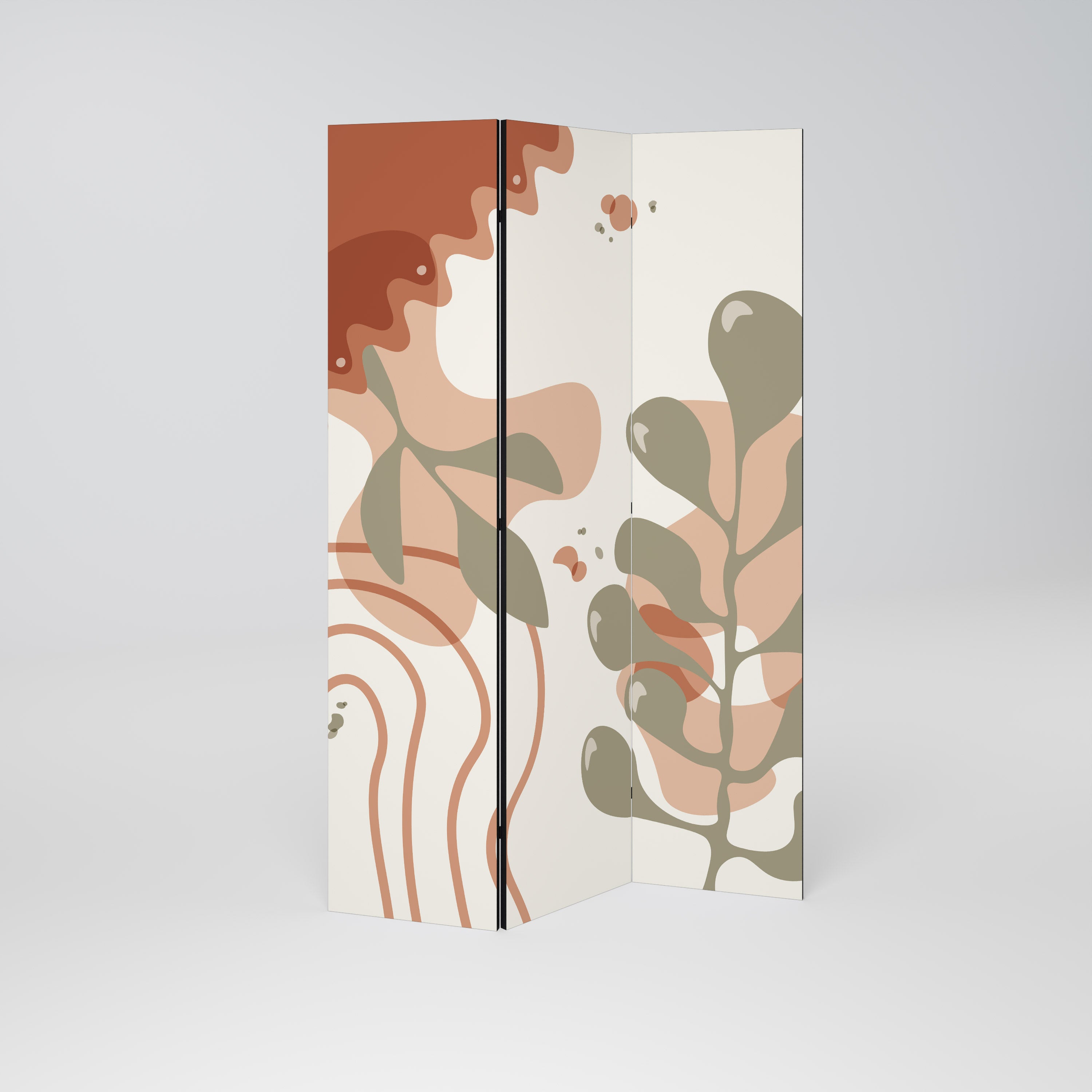 ARTISTRY AURA Dekorativ rumsavdelare – 3 paneler