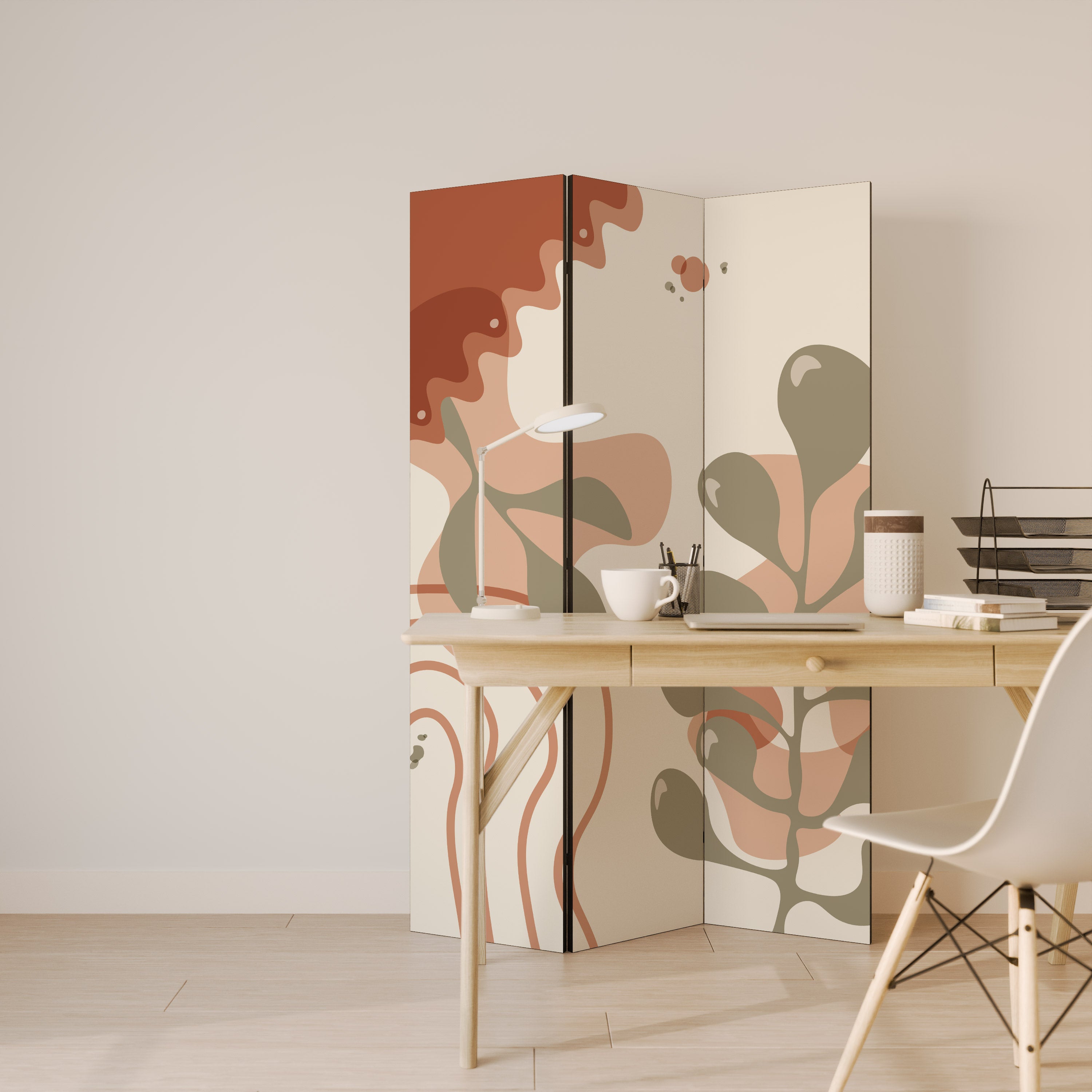 ARTISTRY AURA Dekorativ rumsavdelare – 3 paneler