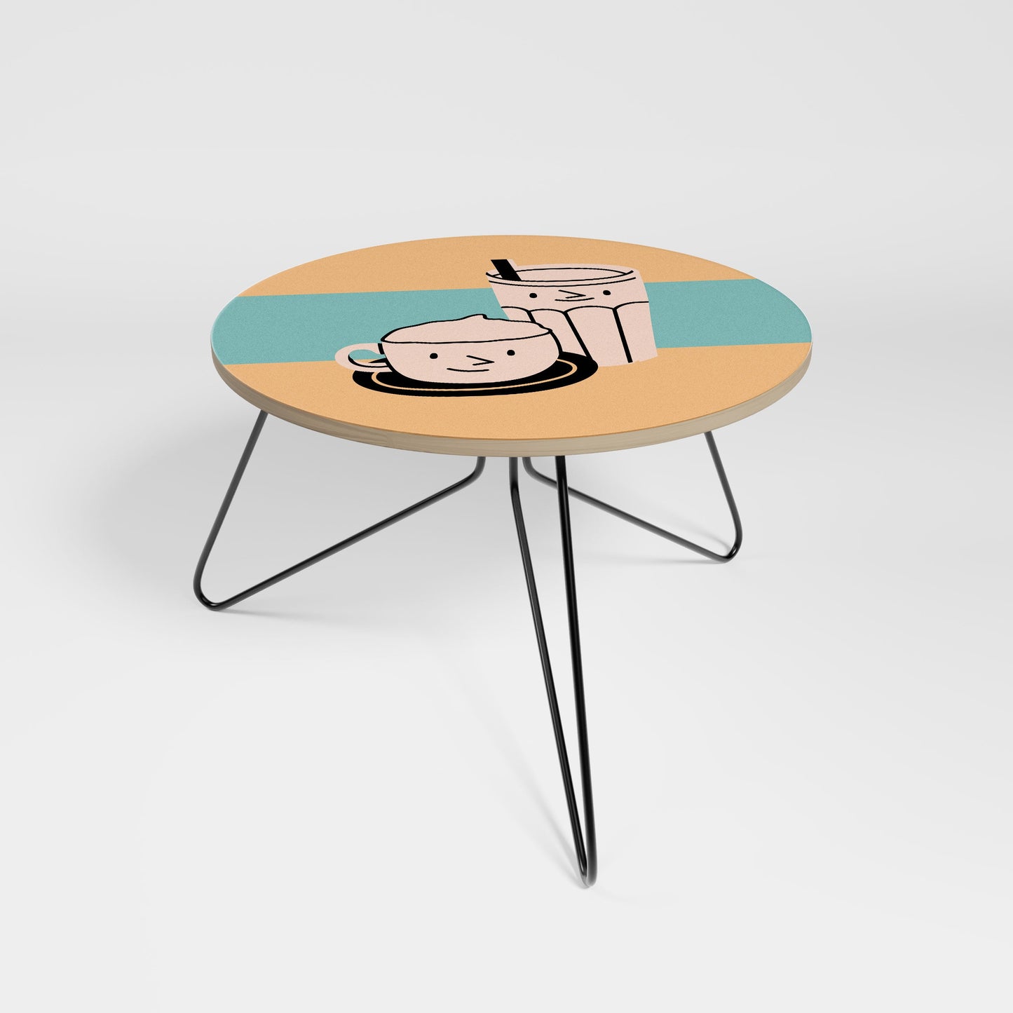 PLAISIRS DU CAFÉ Petite table basse