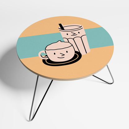 PLAISIRS DU CAFÉ Petite table basse