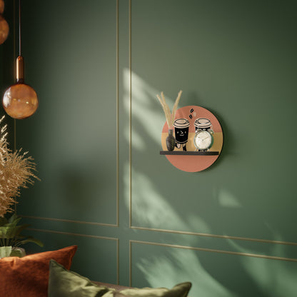JOYFUL COFFEE Decorative Art Shelf